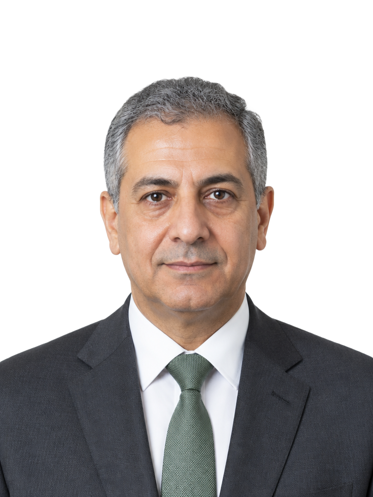 AI-generated portrait for proposed identity Karim El-Masry