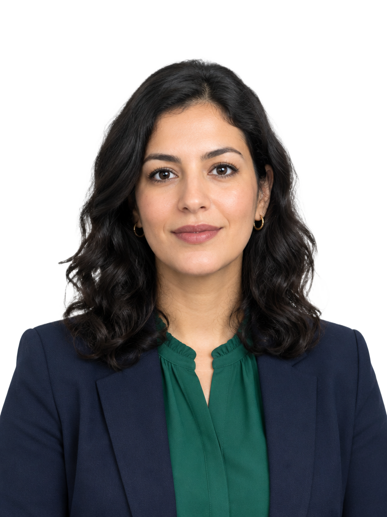 AI-generated portrait for proposed identity Salma Bennani